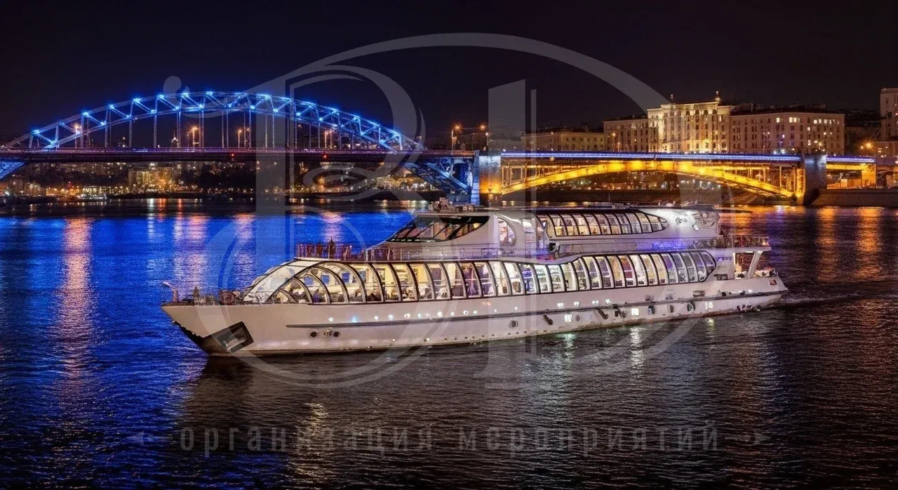 Организация вечеринок на корабле Организуем вечеринку на теплоходе под ключ