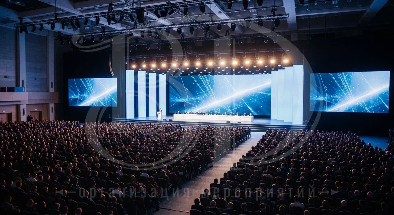 Проведение бизнес-конференций агентством ВДСервис Событий
