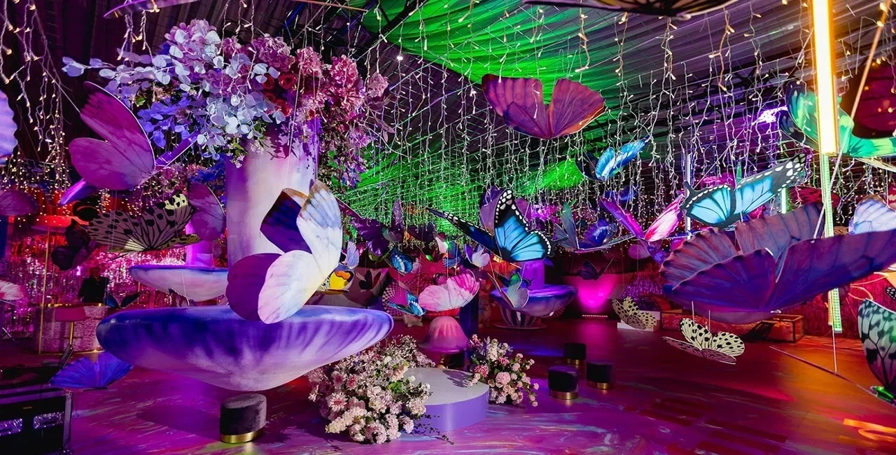 Дизайнерские решения в интерьере OSCAR Еvent Hall (Сочи)