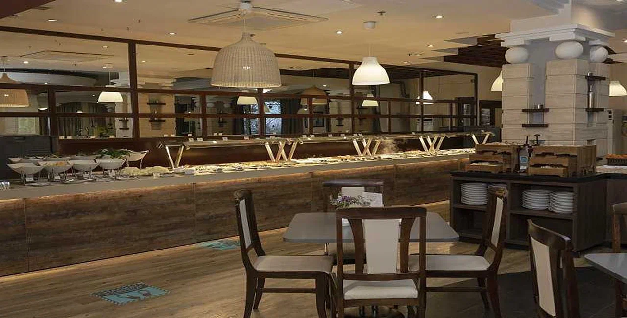 Пространство для банкета в ресторане Cinema в City Park Hotel Sochi