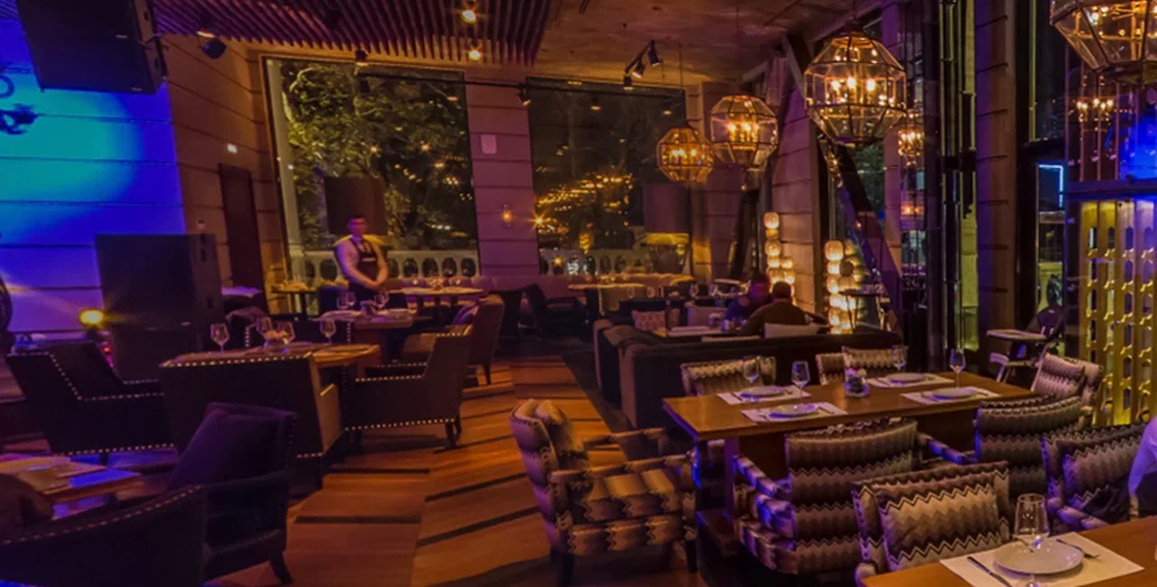 Дизайнерские решения в интерьере ресторана D.O.M. (Сочи)