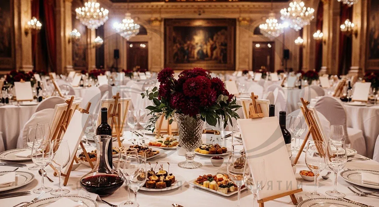 Вечеринка рисования: подготовка площадки для творческого корпоратива