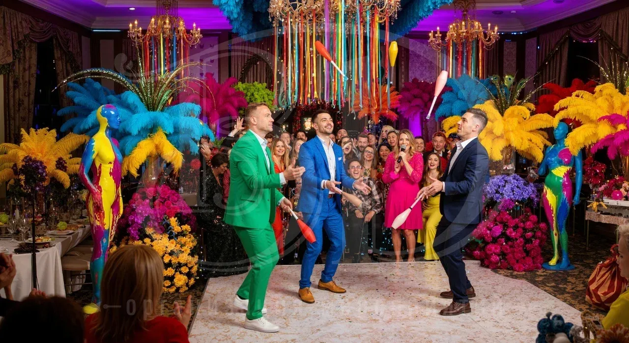 Интерактив и развлечения для гостей цветной вечеринки Развлечения на вечеринке в цветном стиле