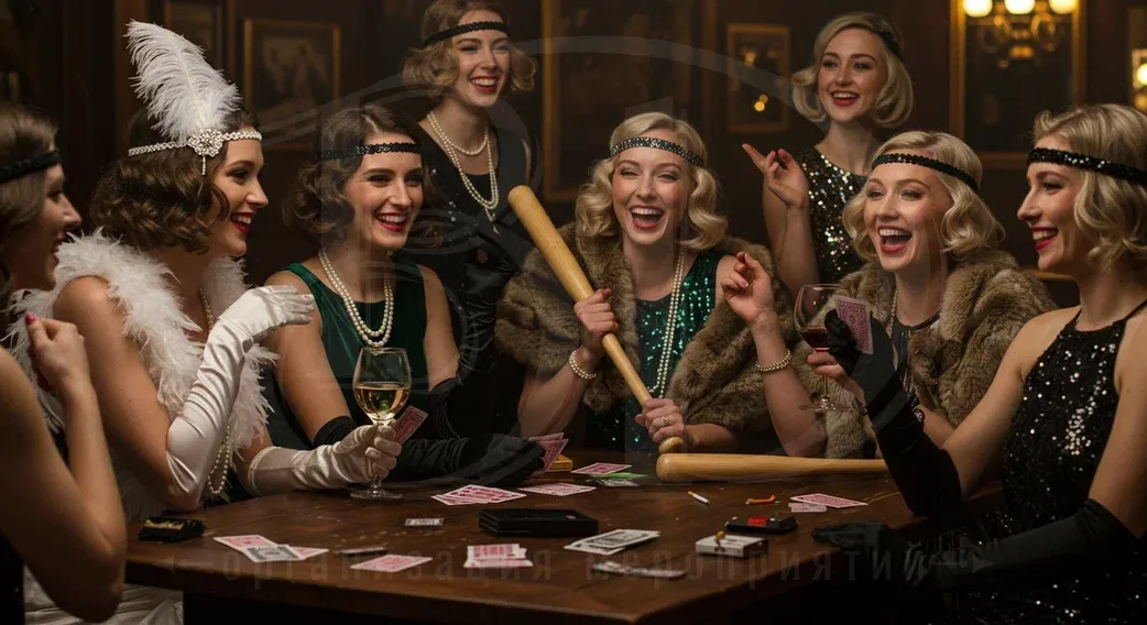 Гангстерская вечеринка: развлечения гостей