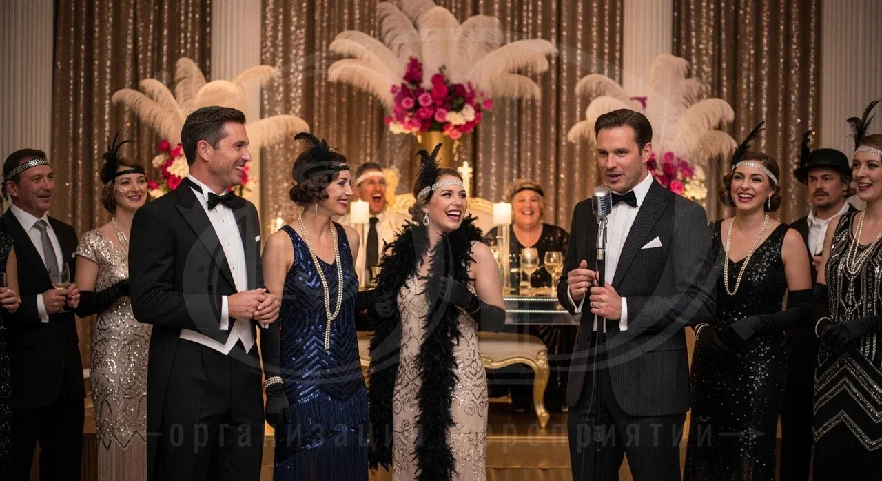 Гэтсби-party: гости в отличном настроении