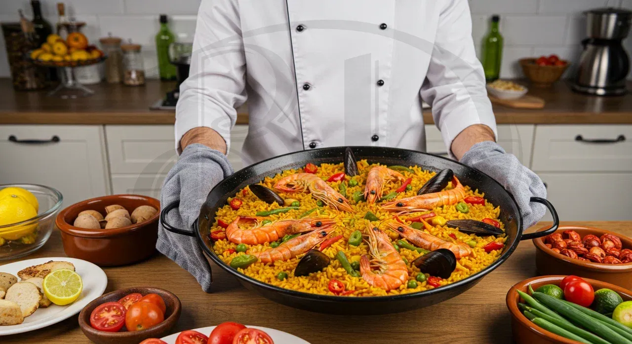 Испанская вечеринка: банкетные блюда для гостей event-мероприятия Угощения для гостей на вечеринке в испанском стиле