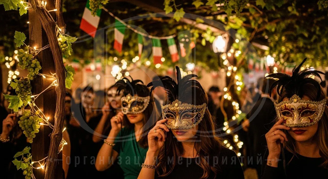 Образы гостей мероприятия на вечеринке в итальянском стиле Дресс-код для гостей на итальянской вечеринке