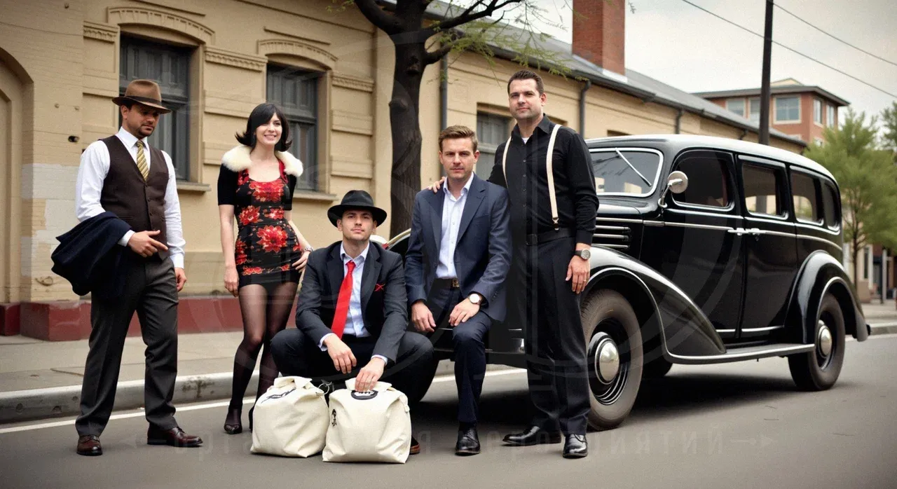 Вечеринка в стиле мафии