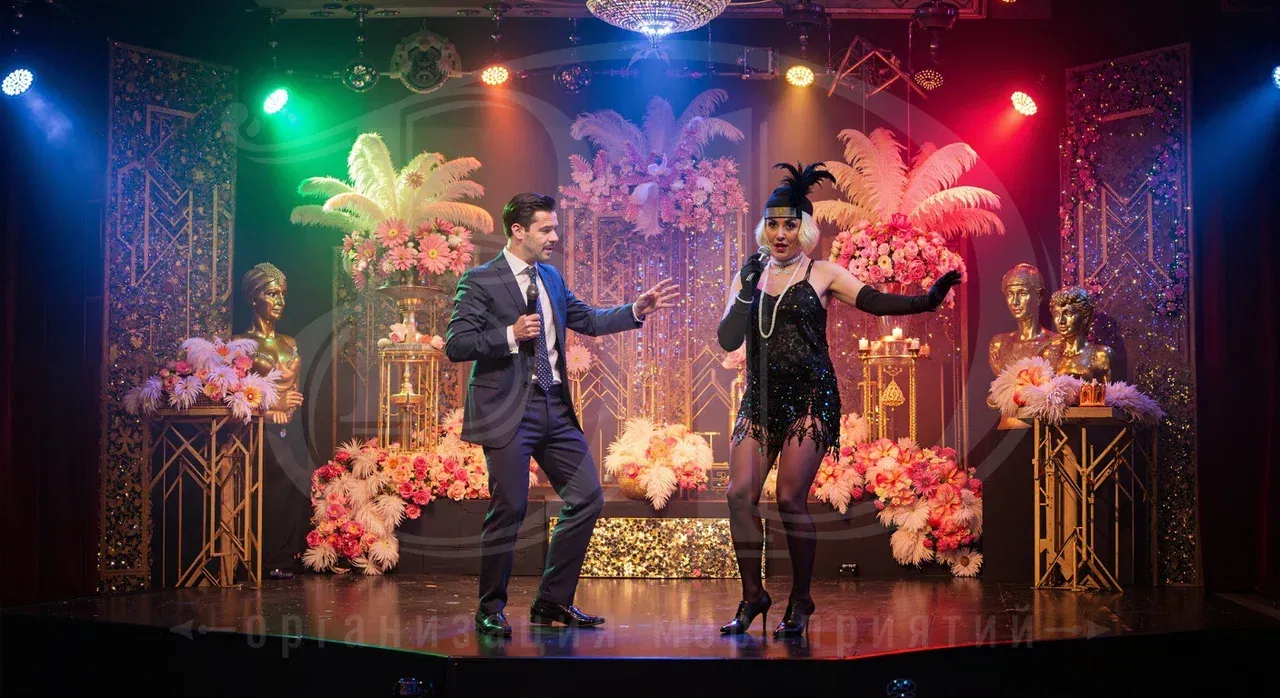 Event-мероприятие в стиле Мафия: выступления артистов Музыкальные выступления на вечеринке в стиле Мафия