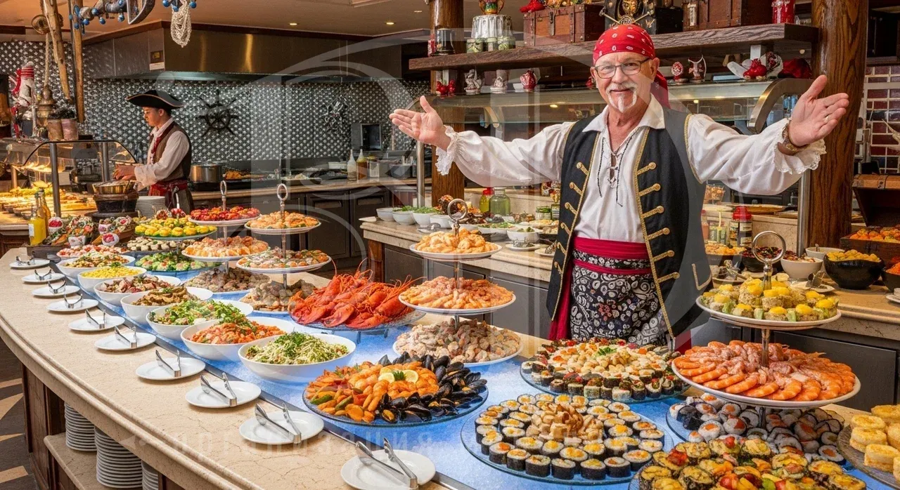 Пиратская вечеринка с event-агентством Вдсервис Событий