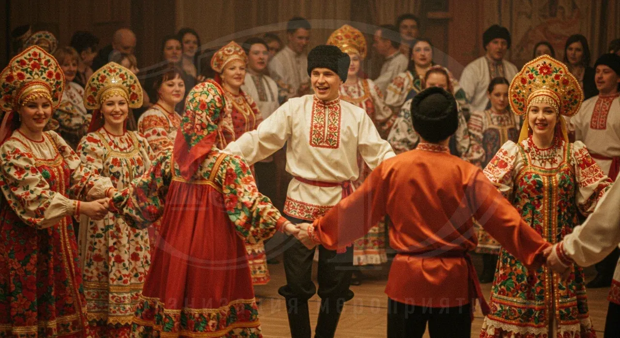 Вечеринка в русском стиле