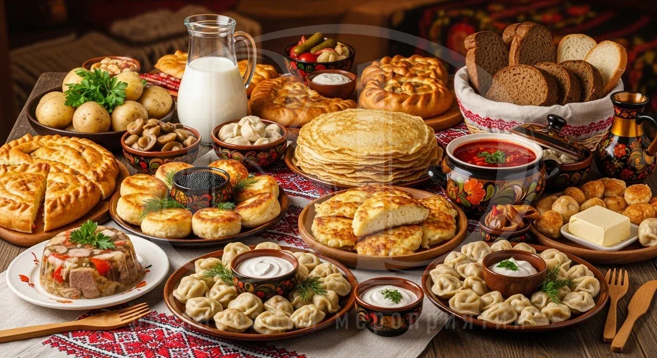 Выбор меню и порядок подачи блюд на корпоративе A la Russe