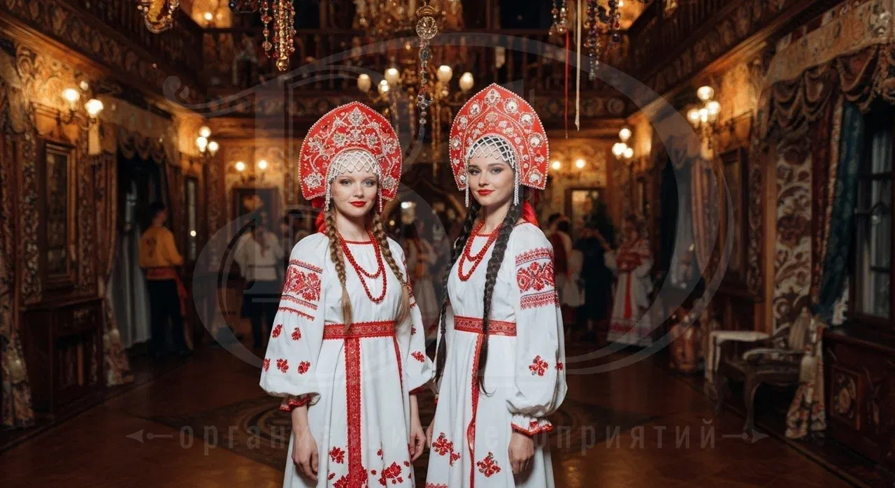 Корпоратив по-русски: костюмы для девушек Образы для девушек на корпоративе по-русски