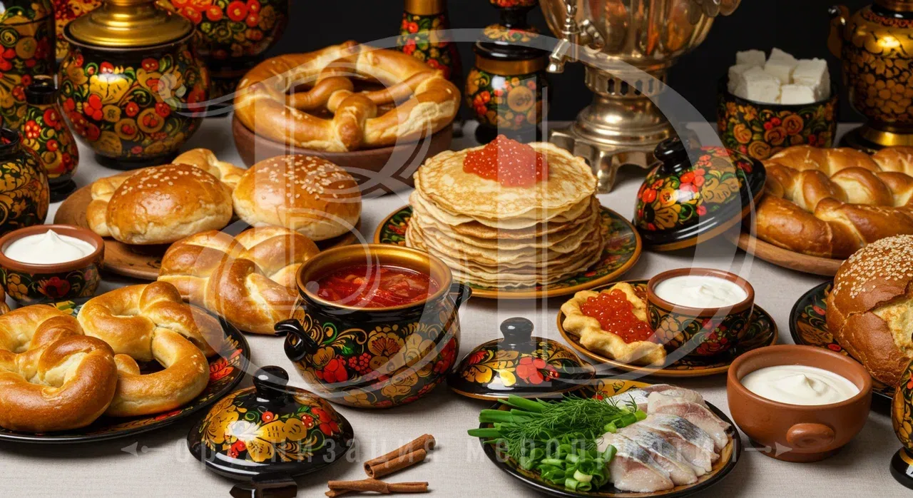 Event в стиле русских сказок: банкет для гостей мероприятия Угощения на банкете вечеринки в стиле русских сказок