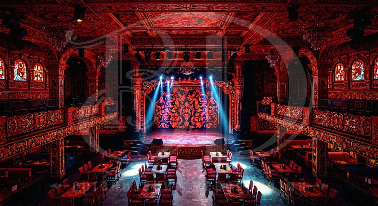 Event в стиле русских сказок: декорирование пространства для мероприятия Декорирование пространства для мероприятия в стиле русских сказок