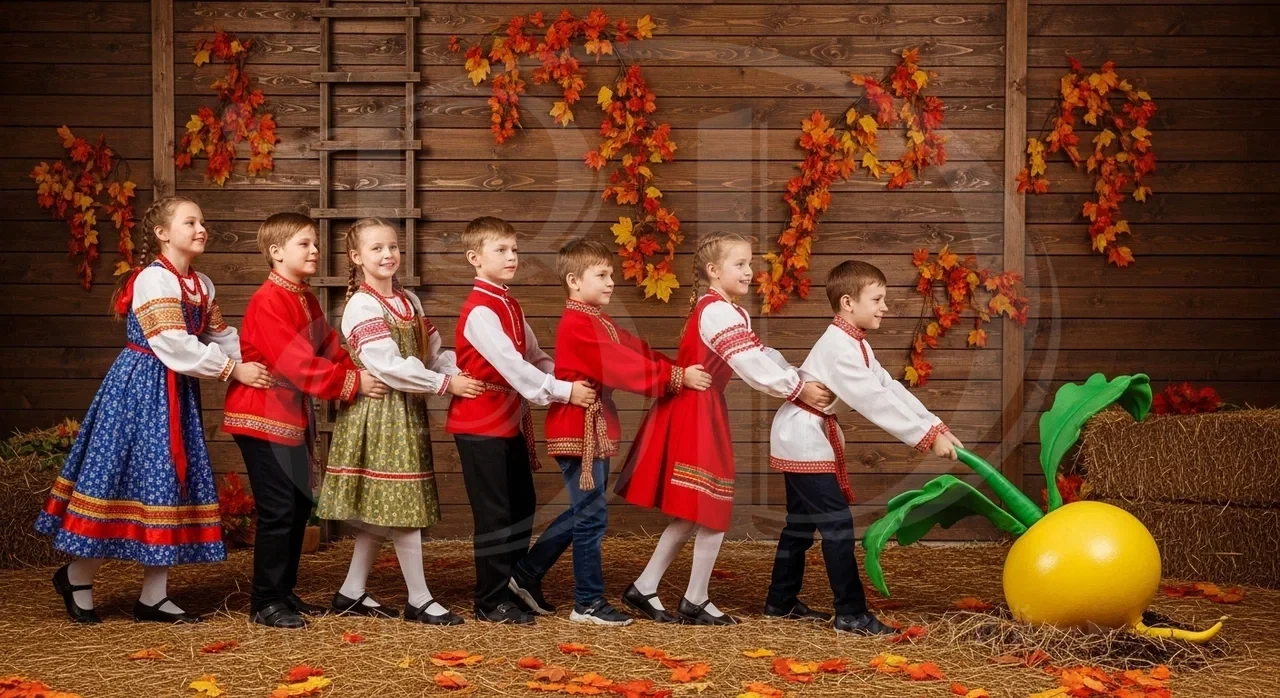 Event в стиле русских сказок: детский праздник Event-мероприятие для детей в стиле русских сказок