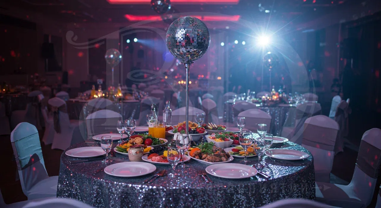 Стиль 90-х в каждой детали пространства Декорирование пространства для мероприятия в стиле 90-х