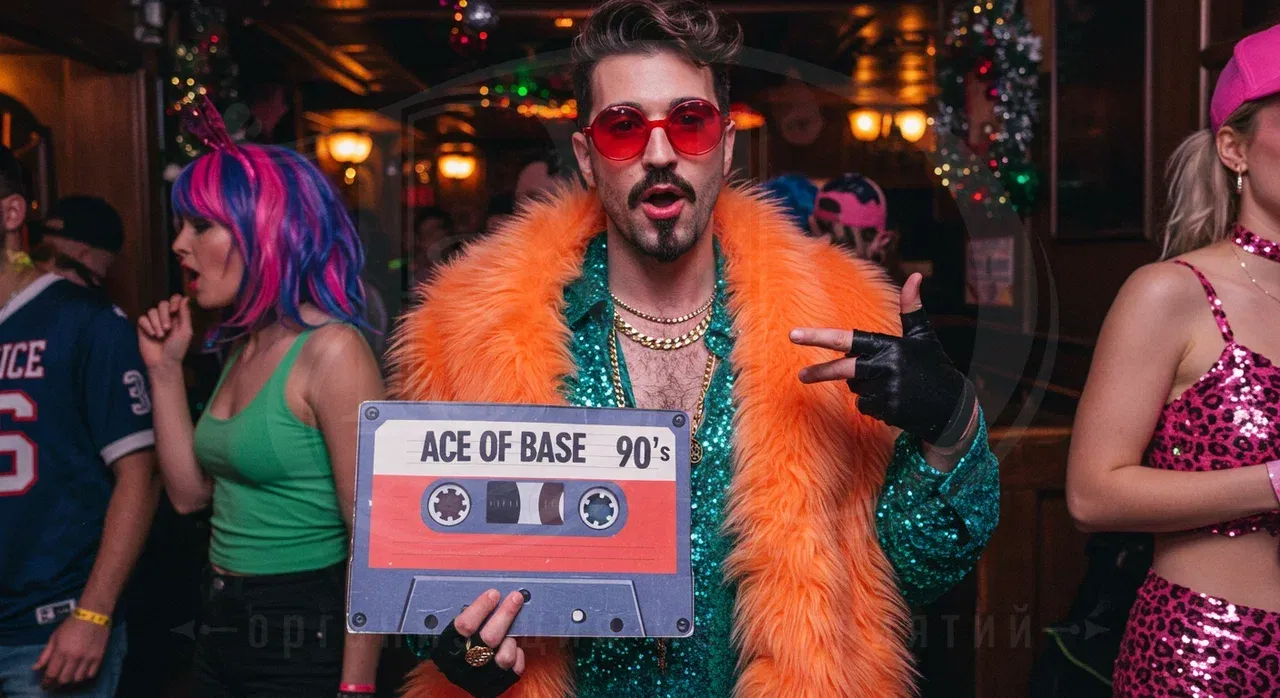 Образы гостей на вечеринке в стиле 90-х Дресс-код гостей на вечеринке в стиле 90-х