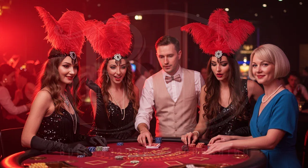 Вечеринка в стиле казино Лас-Вегаса: образы для гостей мероприятия Образ для гостей мероприятия в стиле казино
