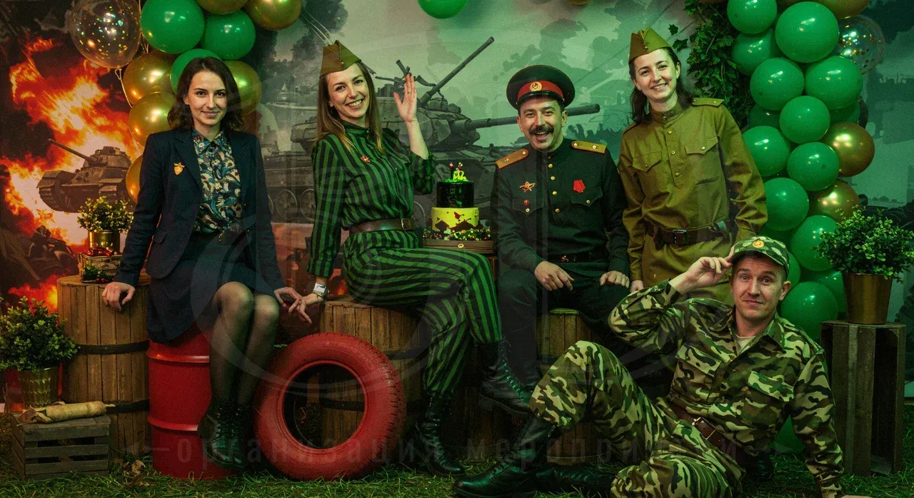 Армейский стиль мероприятия: гости в тематических образах Event в военном стиле