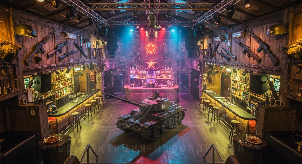 Мероприятие в военном стиле: декорирование пространства Декорирование пространства для вечеринки в армейском стиле