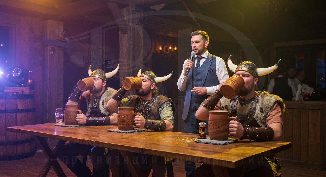 Вечеринка викингов: развлекательная программа