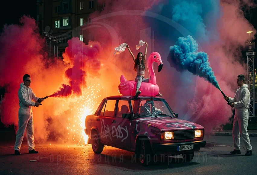 Мастер-класс по аэрографии от агентства Вдсервис Событий