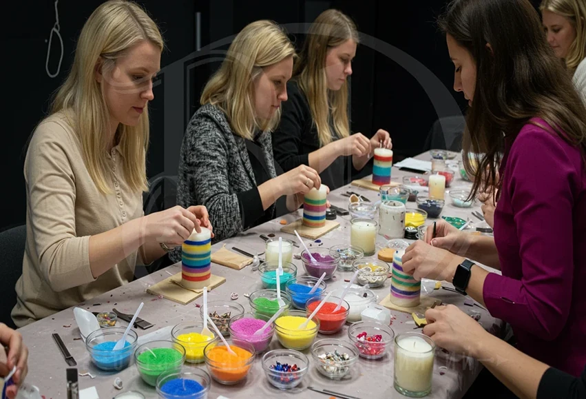 Мастер-класс по свечеварению Мастер-класс по свечеварению для event-мероприятий