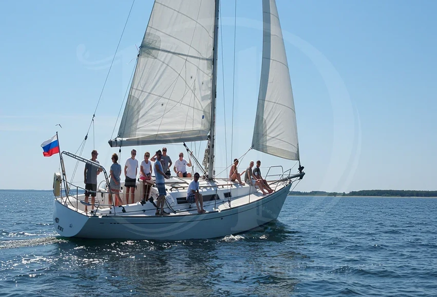 Мастер-класс по управлению яхтой от агентства Вдсервис Событий Организуем мастер-класс по управлению яхтой