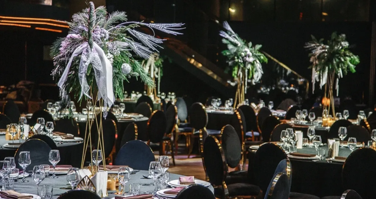 Новогодний корпоратив в ресторане Madison для компании 3S Group