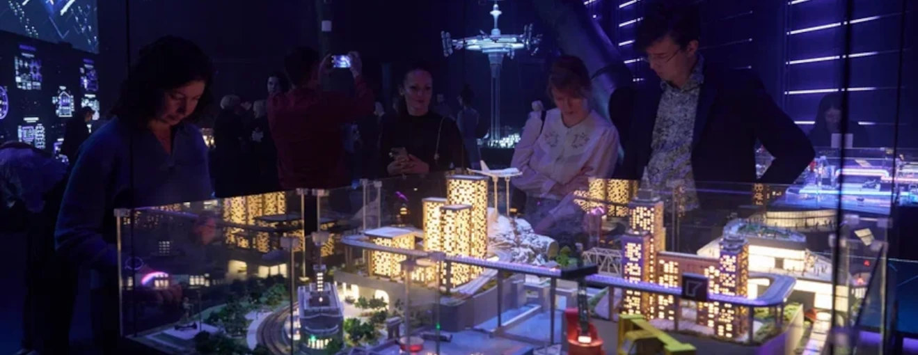 Конференция для Malltech: макеты городской застройки