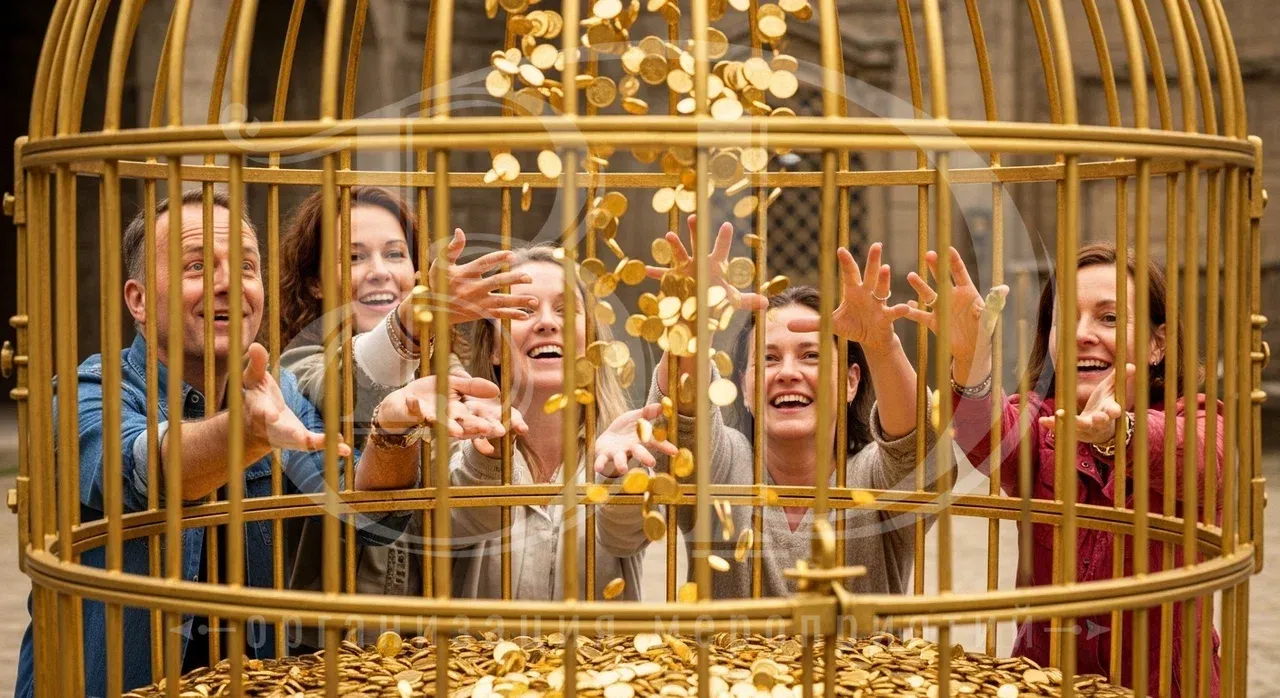 Яркий финал у сокровищницы в программе корпоратива в стиле Форт Боярд Тимбилдинг Форт Боярд: яркий финал у сокровищницы