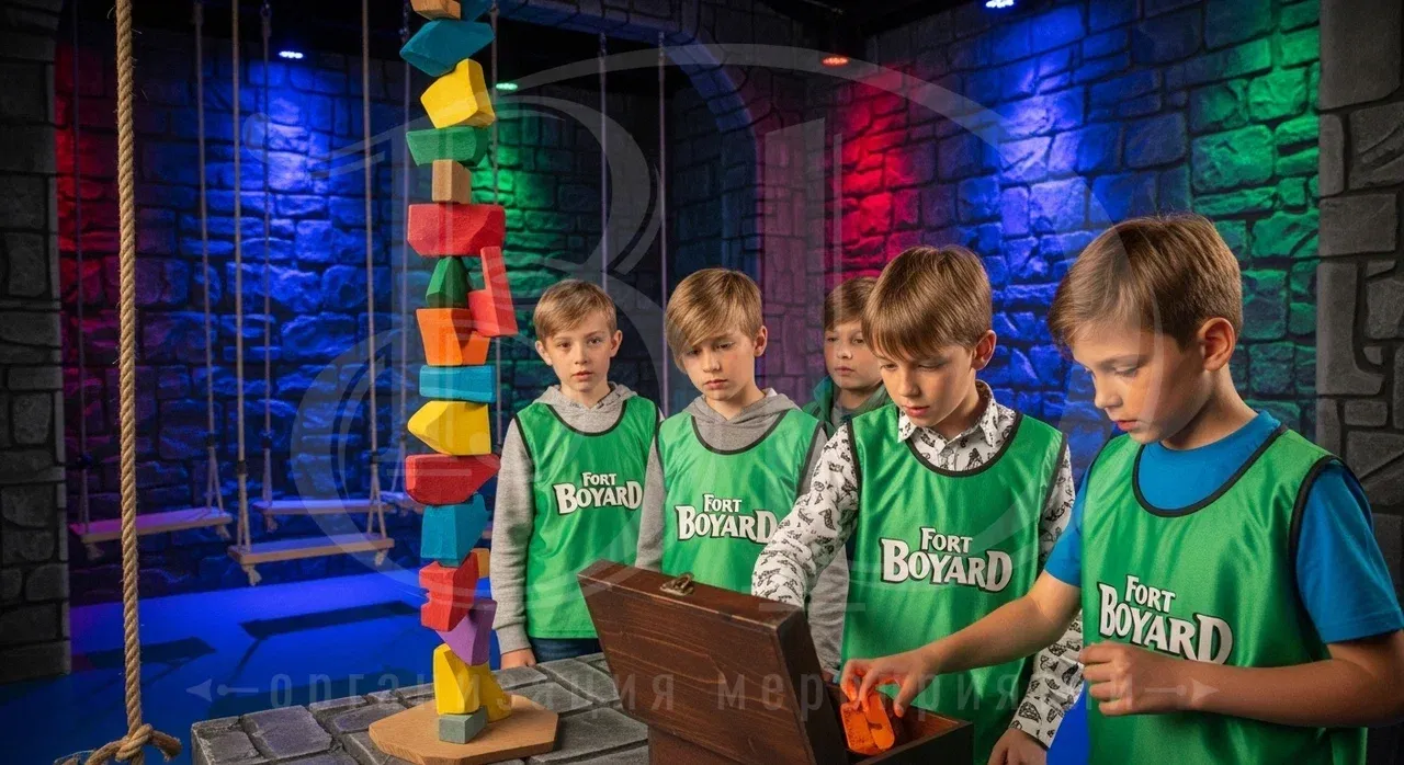 Форт Боярд: квест для детей по эксклюзивной программе от ВДСервис Событий Детский Форт Боярд организует агентство ВДСервис Событий