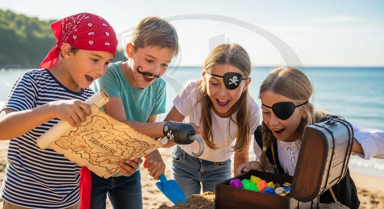 Пиратский тимбилдинг для детей: яркий праздник с WOW-эффектом Тимбилдинг Пираты: детский сценарий мероприятия
