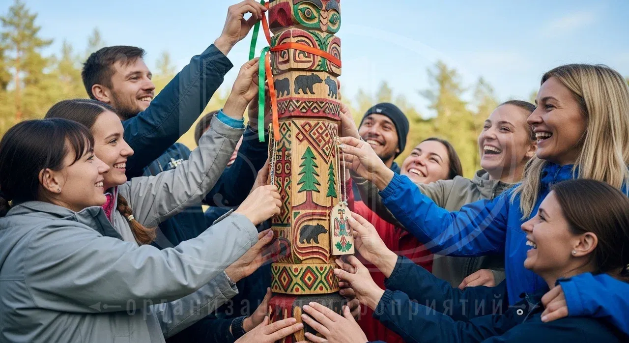 Участники тимбилдинга Последний Герой Тимбилдинг Последний Герой организует агентство ВДСервис Событий