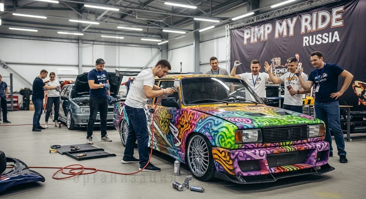 ВДСервис Событий организует тимбилдинг Тачка на прокачку