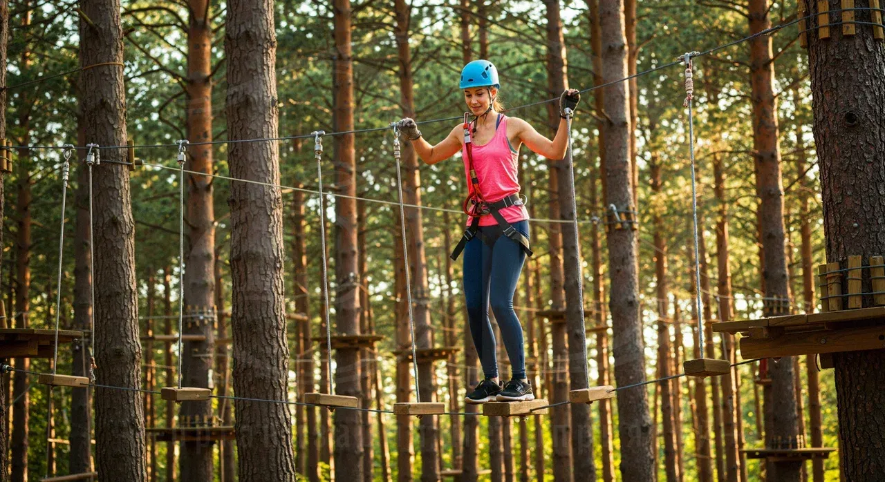 Тимбилдинг в веревочных парках