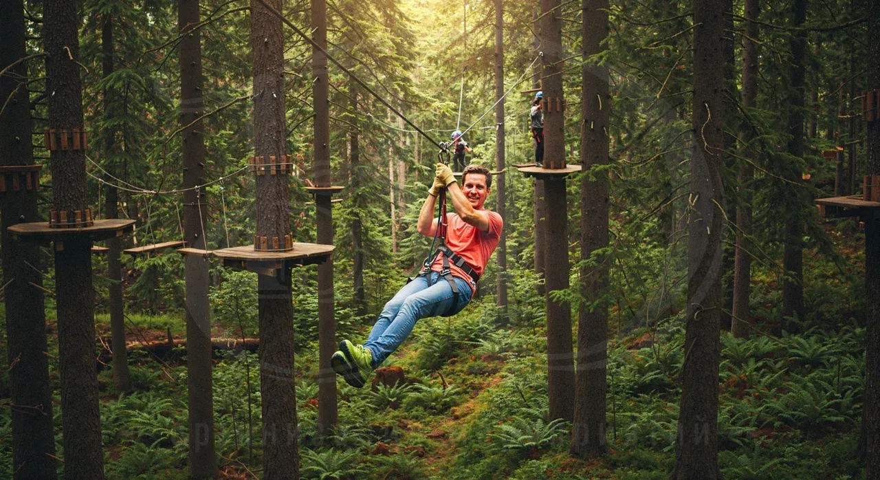 Развитию лидерских качеств способствует веревочный тимбилдинг