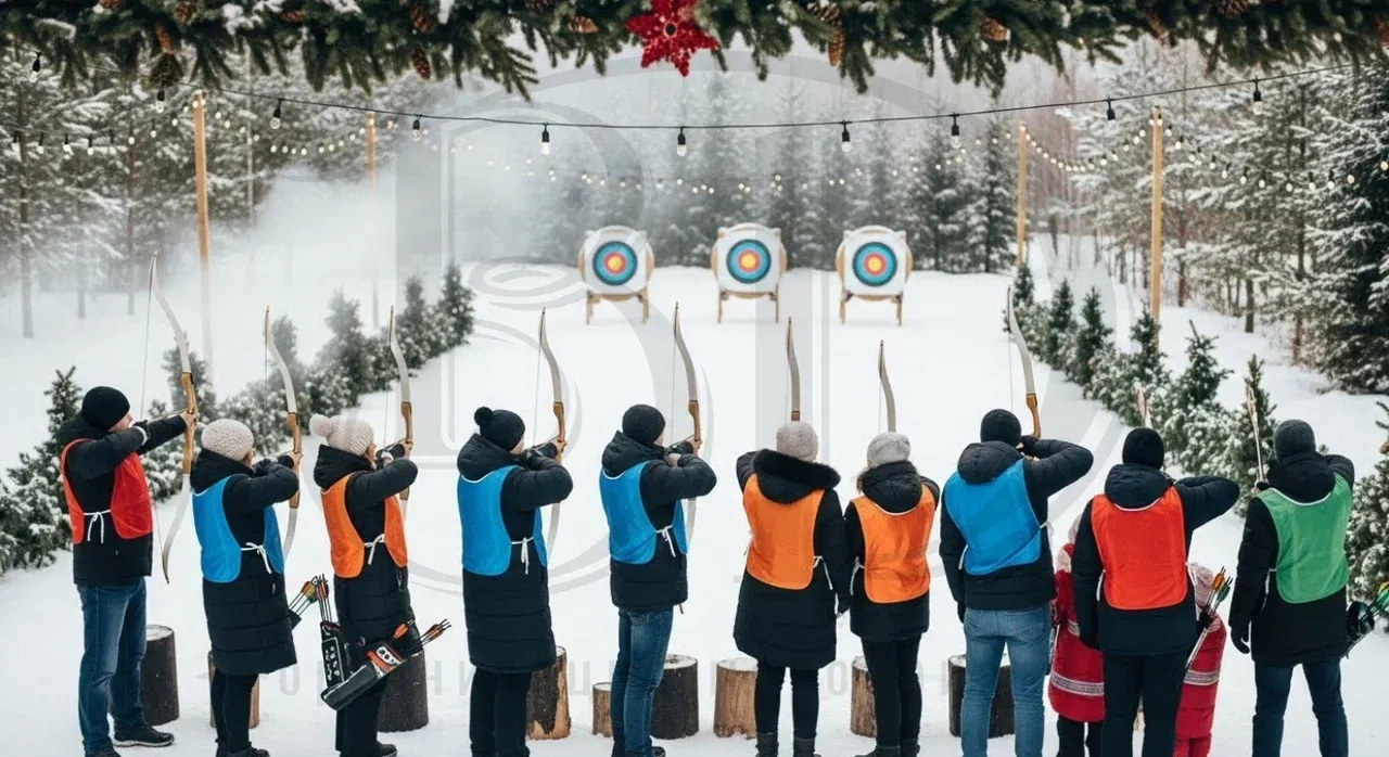 Тимбилдинг зимой на природе