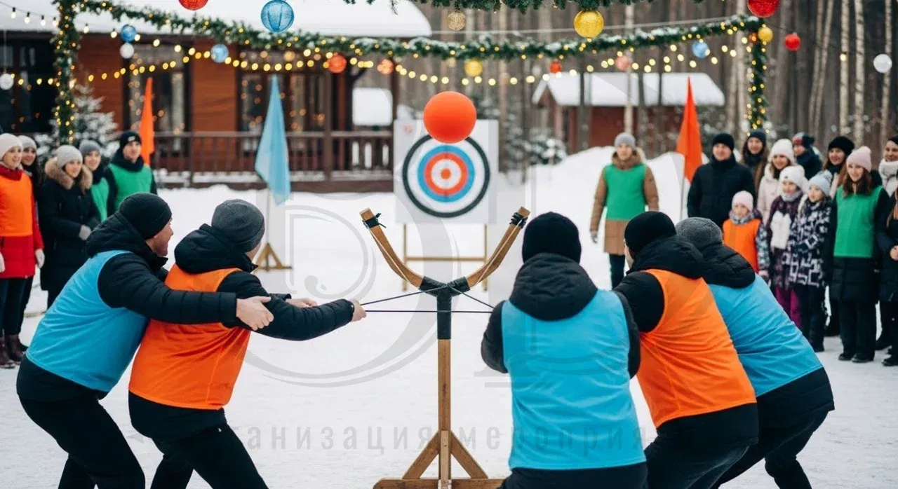 Зимний тимбилдинг: увлекательные программы